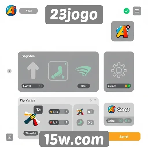 Interface do usuário do 23jogo e sua usabilidade